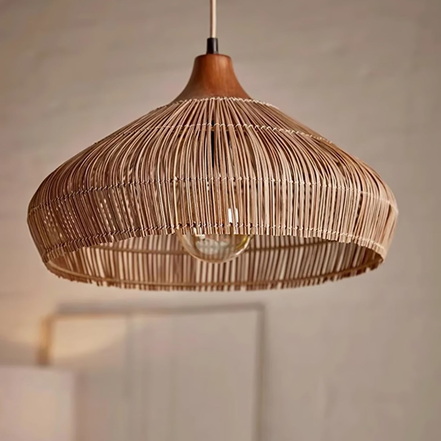 Rieten Rotan Hanglamp | Natuurlijke en Sfeervolle Verlichting