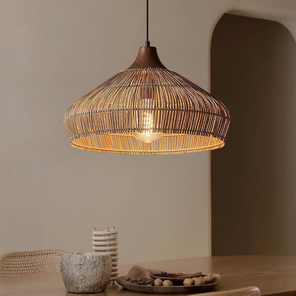 Rieten Rotan Hanglamp | Natuurlijke en Sfeervolle Verlichting