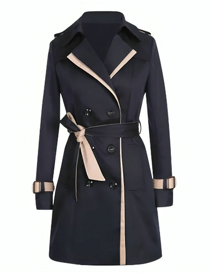 Willow Dames Trenchcoat met Ceintuur Lang