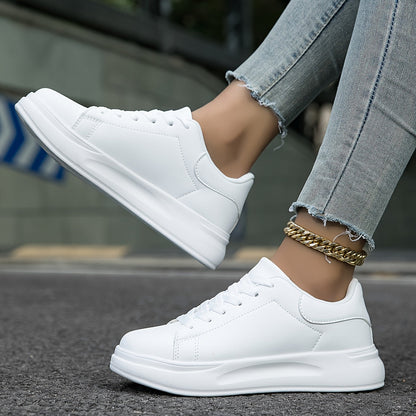 Witte Dames Sneakers - Comfort en Stijl