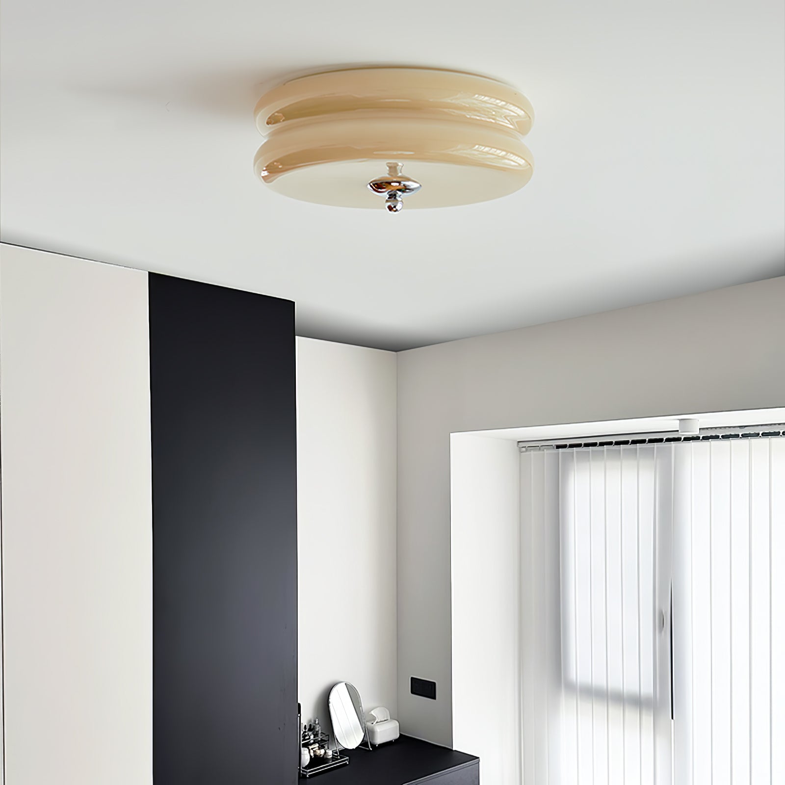 Xabier Geometrische Vintage Plafondlamp - Glas LED