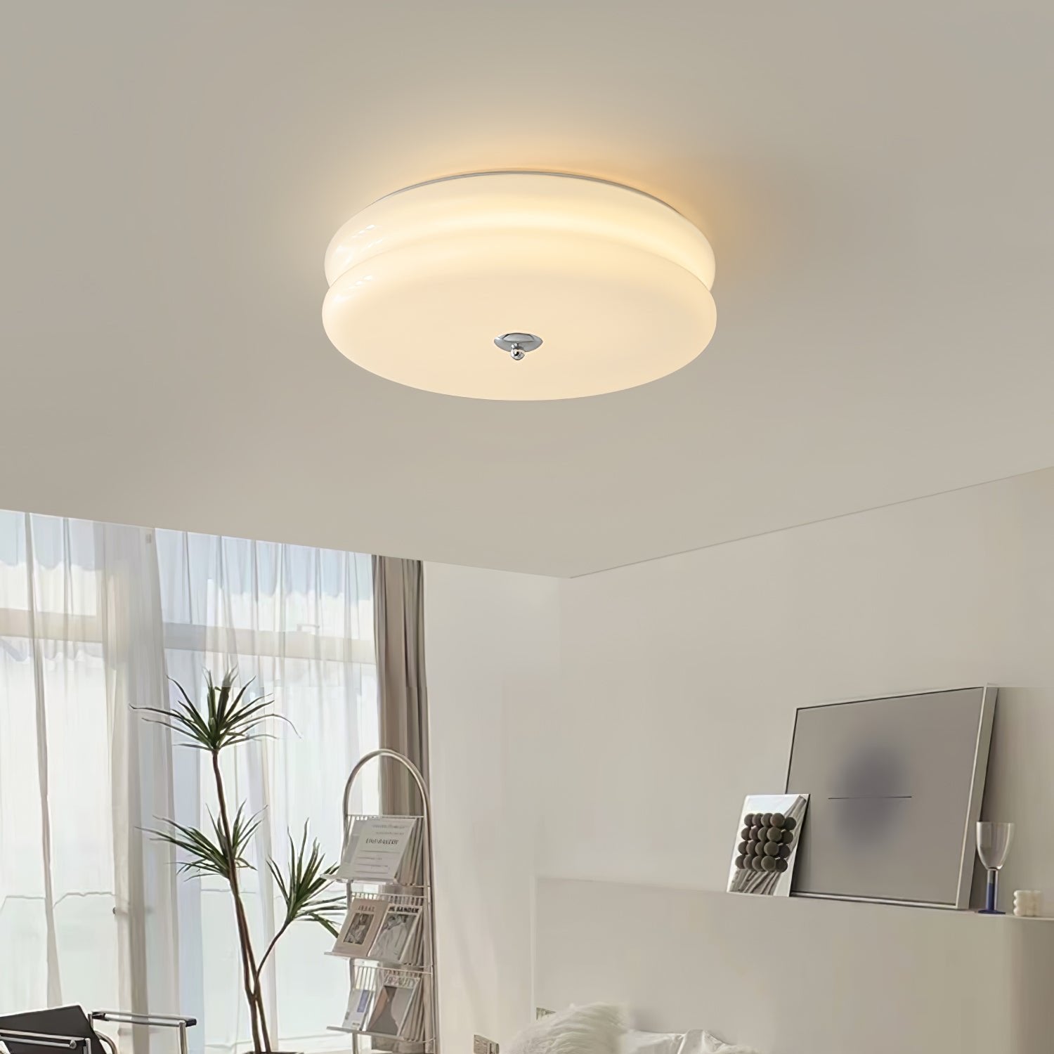 Xabier Geometrische Vintage Plafondlamp - Glas LED