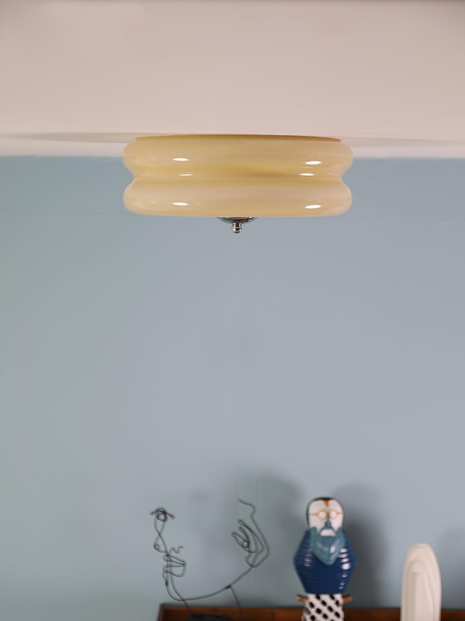Xabier Geometrische Vintage Plafondlamp - Glas LED