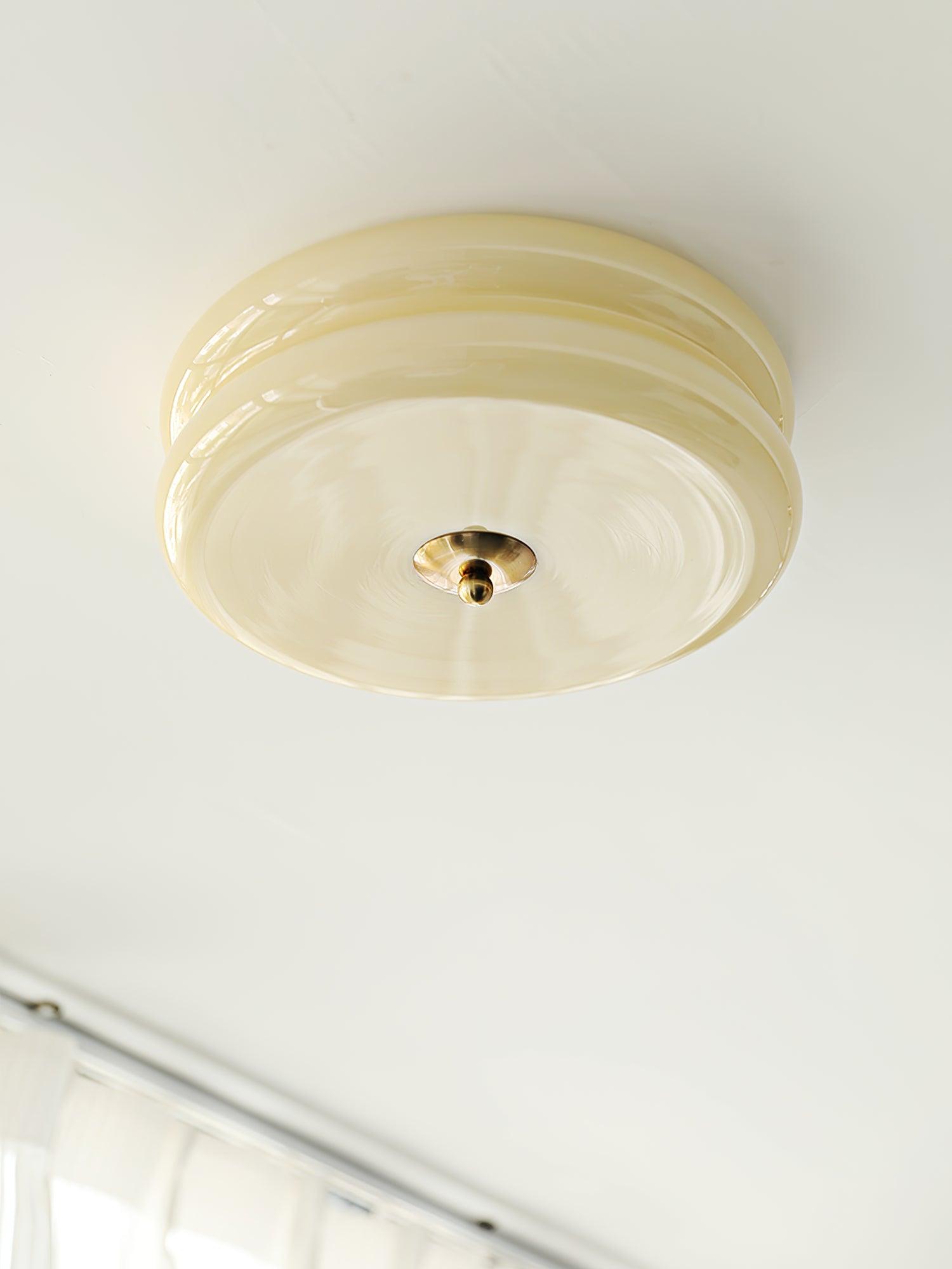 Xabier Geometrische Vintage Plafondlamp - Glas LED