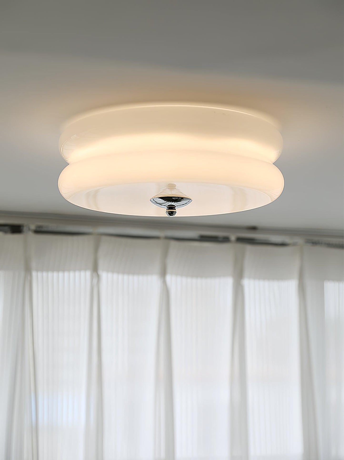 Xabier Geometrische Vintage Plafondlamp - Glas LED