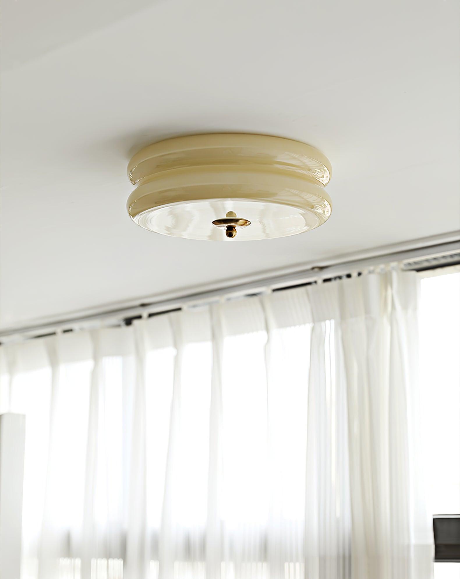 Xabier Geometrische Vintage Plafondlamp - Glas LED