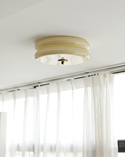 Xabier Geometrische Vintage Plafondlamp - Glas LED