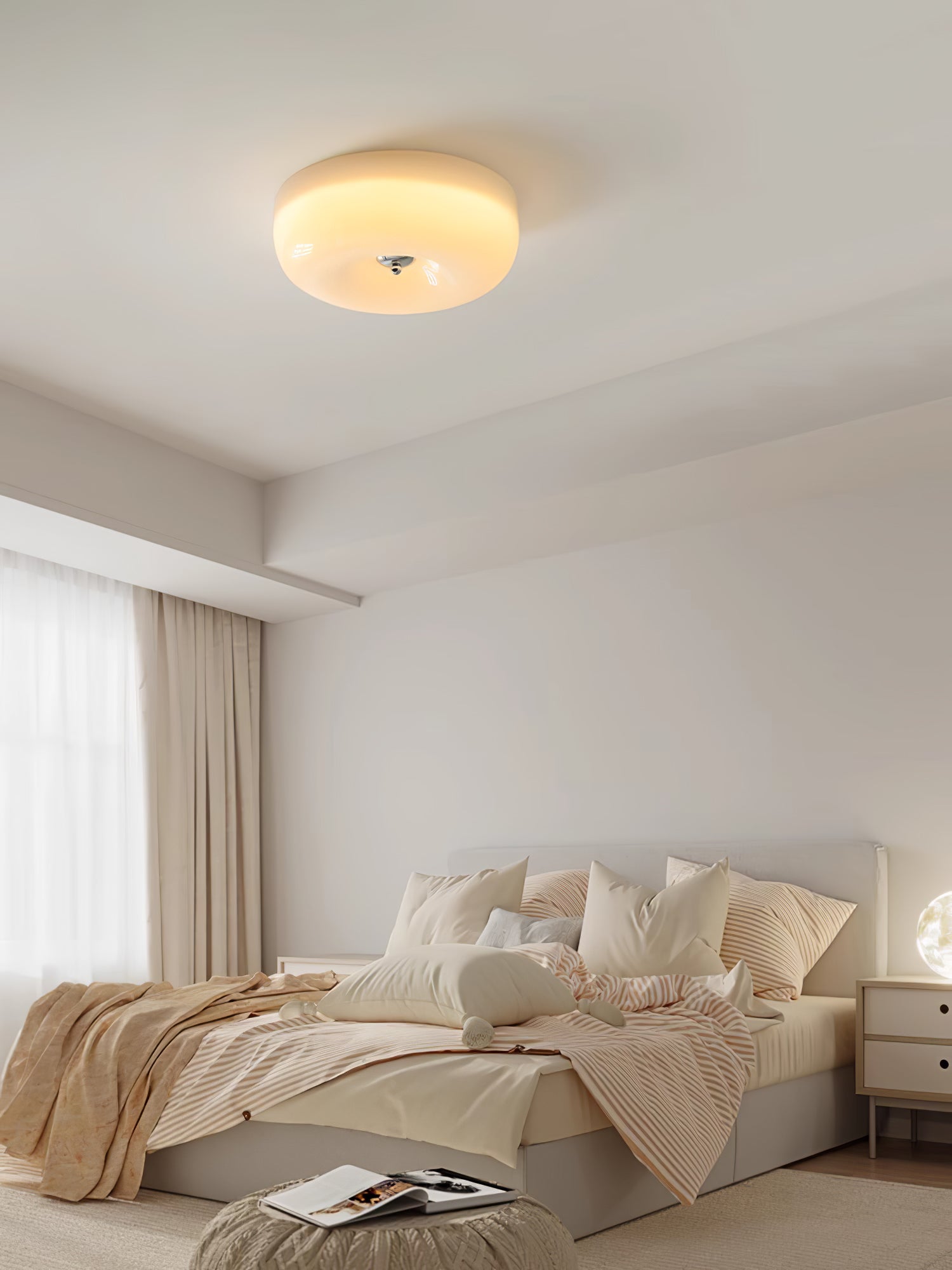 Xabier Geometrische Vintage Plafondlamp - Glas LED