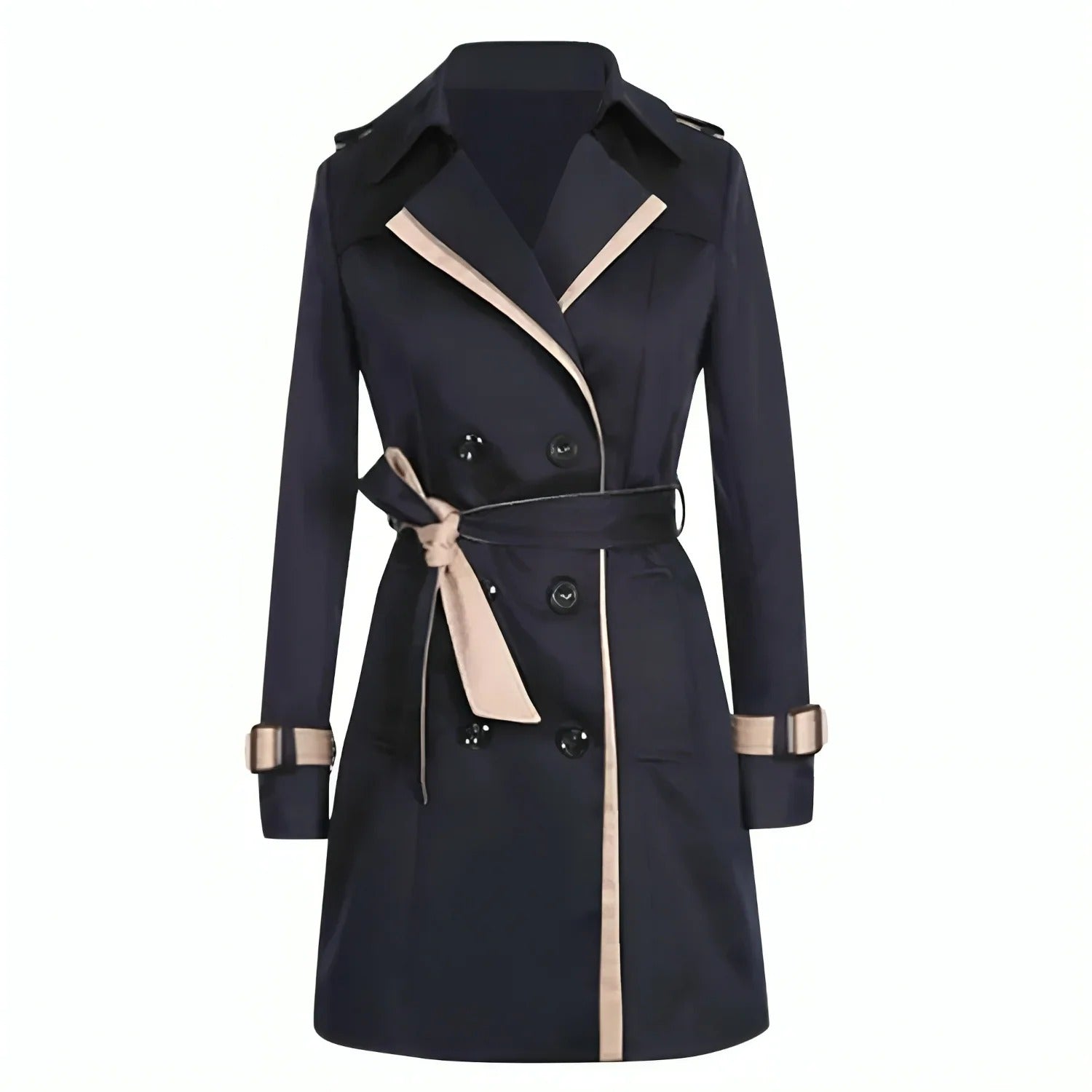 Zaara Vrouwen Trenchcoat - Tijdloze Elegantie