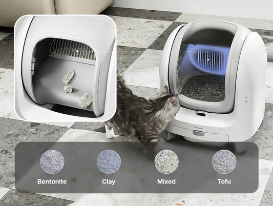 Zelfreinigende Automatische Kattenbak Solo-Pets