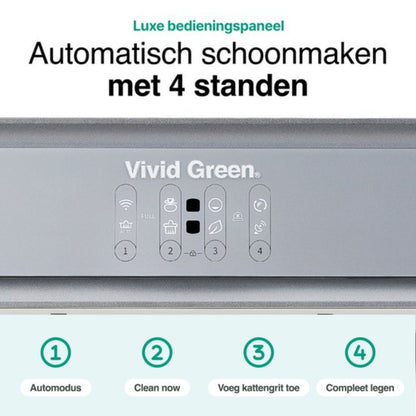 Zelfreinigende Automatische Kattenbak met Slimme Functies
