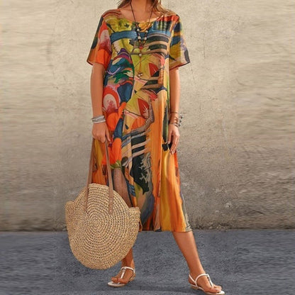 Zomerse Casual Jurk Nanna Elegantie