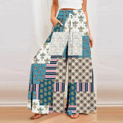 Zomerse Vrouwenbroek met Levendige Prints
