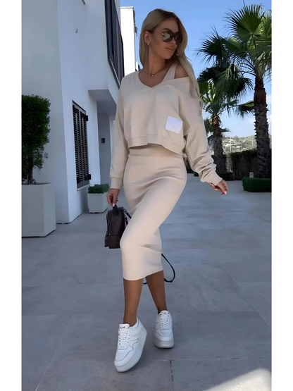 Zomerset Dames - Sabrina Sweater Jurk