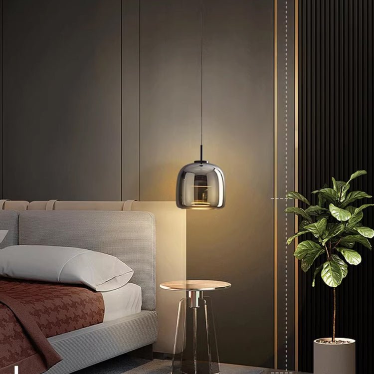 Zwarte Glazen Hanglamp Elin - Scandinavisch Glas