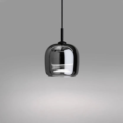 Zwarte Glazen Hanglamp Elin - Scandinavisch Glas