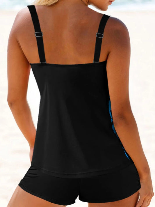Zwemjurk Set met Lage Taille Shorts