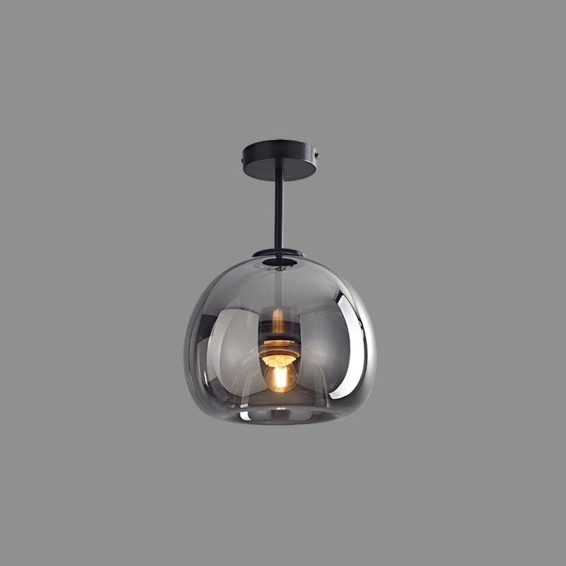 Goldenova - Elegante Ronde Plafondlamp in Zwart en Goud