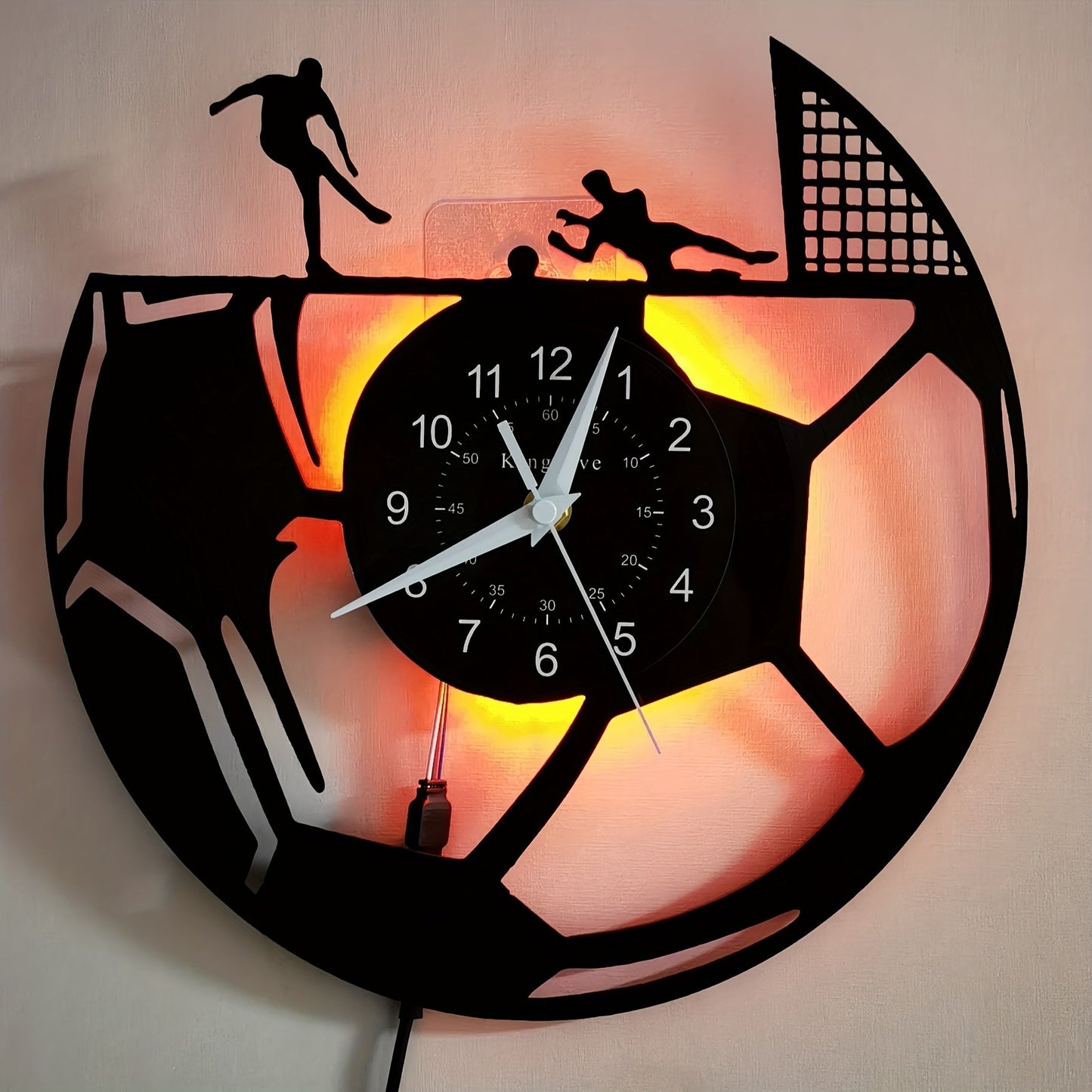 Horloge murale élégante Ethos pour les amateurs de sport