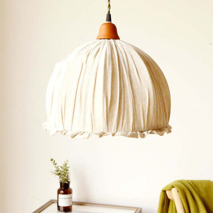 Scandinavische Hanglamp van Stof voor een Warme Sfeer