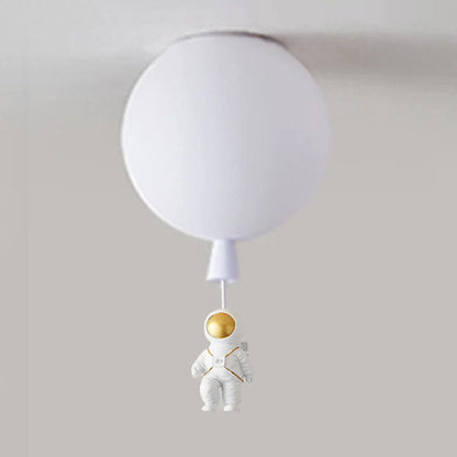 Fateh Moderne Maan/Astronauten LED Plafondlamp van Acryl voor