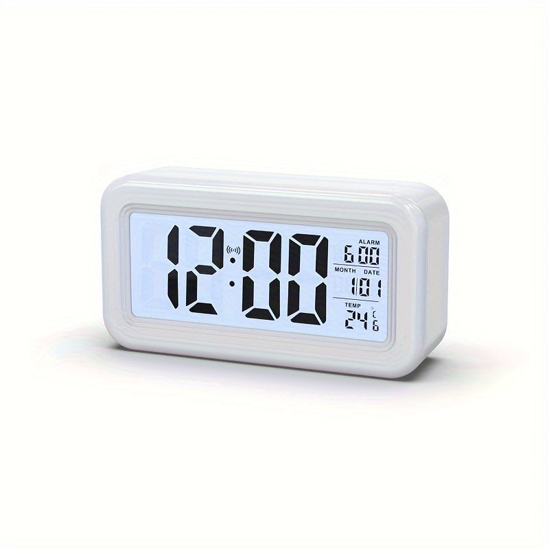 Reloj despertador digital Tampa con pantalla de temperatura