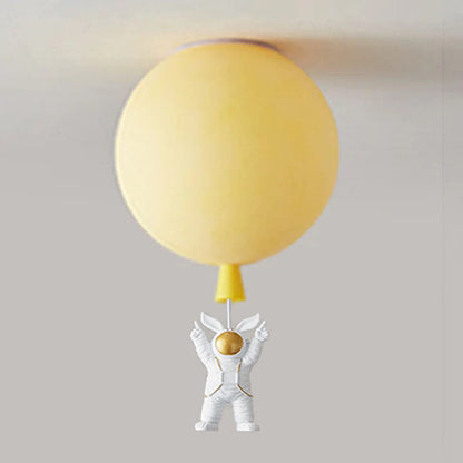 Fateh Moderne Maan/Astronauten LED Plafondlamp van Acryl voor