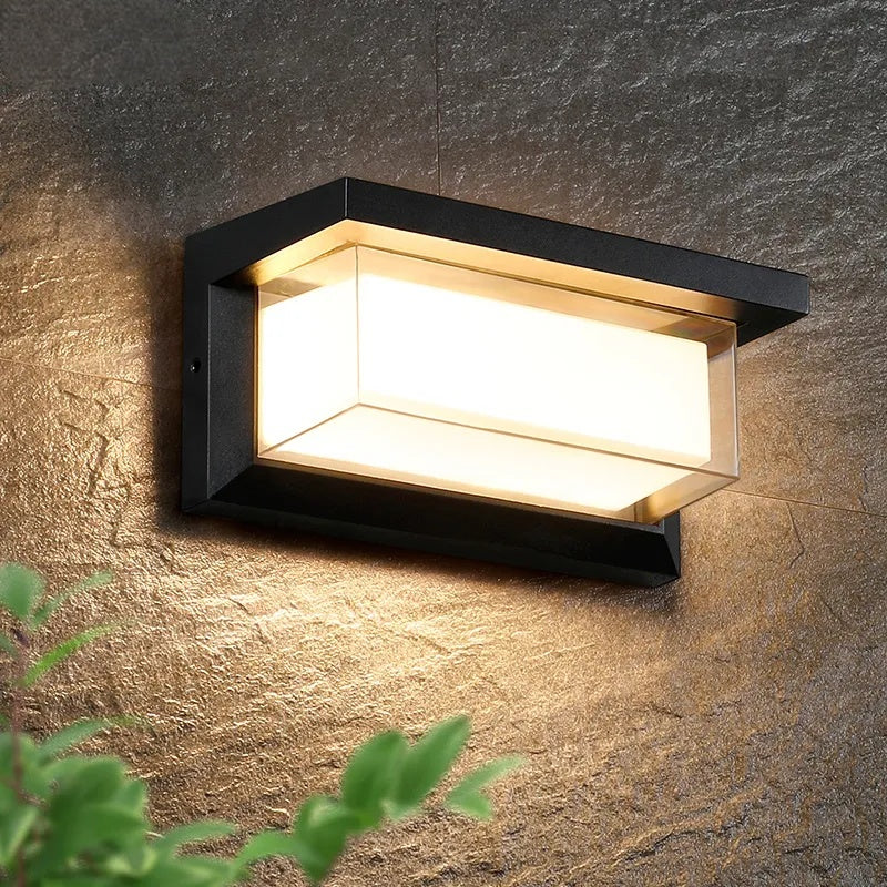 SereneGlow – Buiten Wandlamp voor Sfeervolle Verlichting