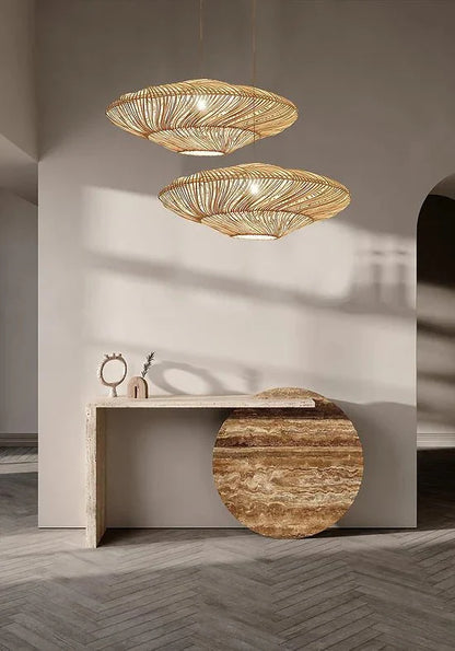 Radiar - Vintage Rotan Hanglamp | Stijlvolle Natuurlijke Verlichting