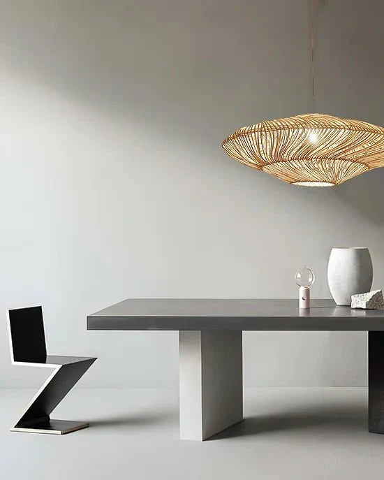 Radiar - Vintage Rotan Hanglamp | Stijlvolle Natuurlijke Verlichting