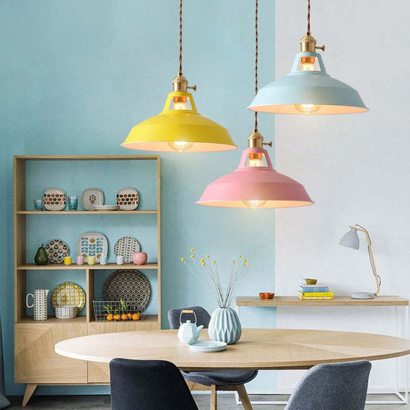 Morandi - Speelse LED Hanglamp voor een Kleurrijke Slaapkamer