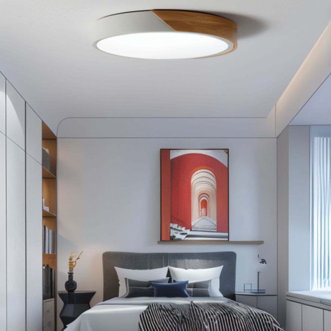 DelphiLux™ – Moderne Plafondlamp met Stijlvol Design