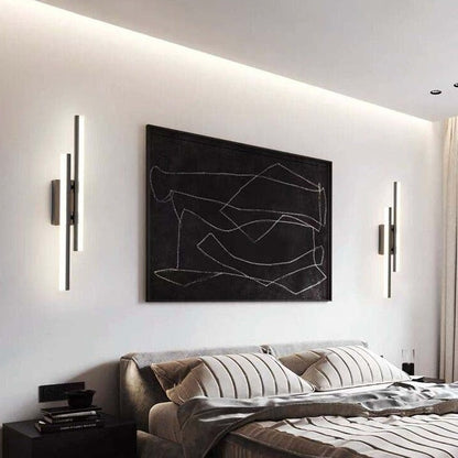 LineGlow – Lámpara de pared LED moderna con diseño de tira de luz larga