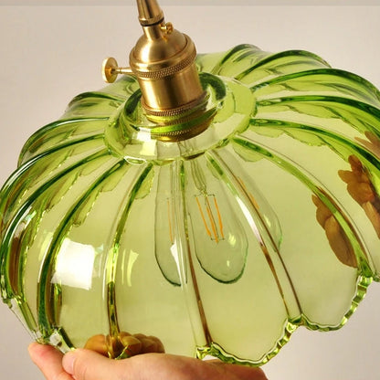 VINTAGE BLOEM Hanglamp – Glazen Plafondlamp