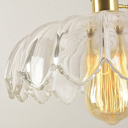 VINTAGE BLOEM Hanglamp – Glazen Plafondlamp