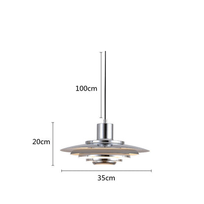 Nordal - Moderne Aluminium Hanglamp voor Strakke Verlichting