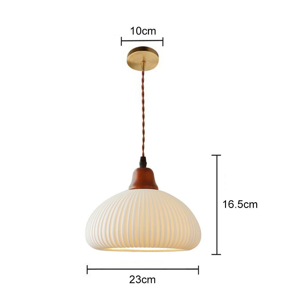 Hanglamp Keramisch Wit | Minimalistische en Elegante Verlichting