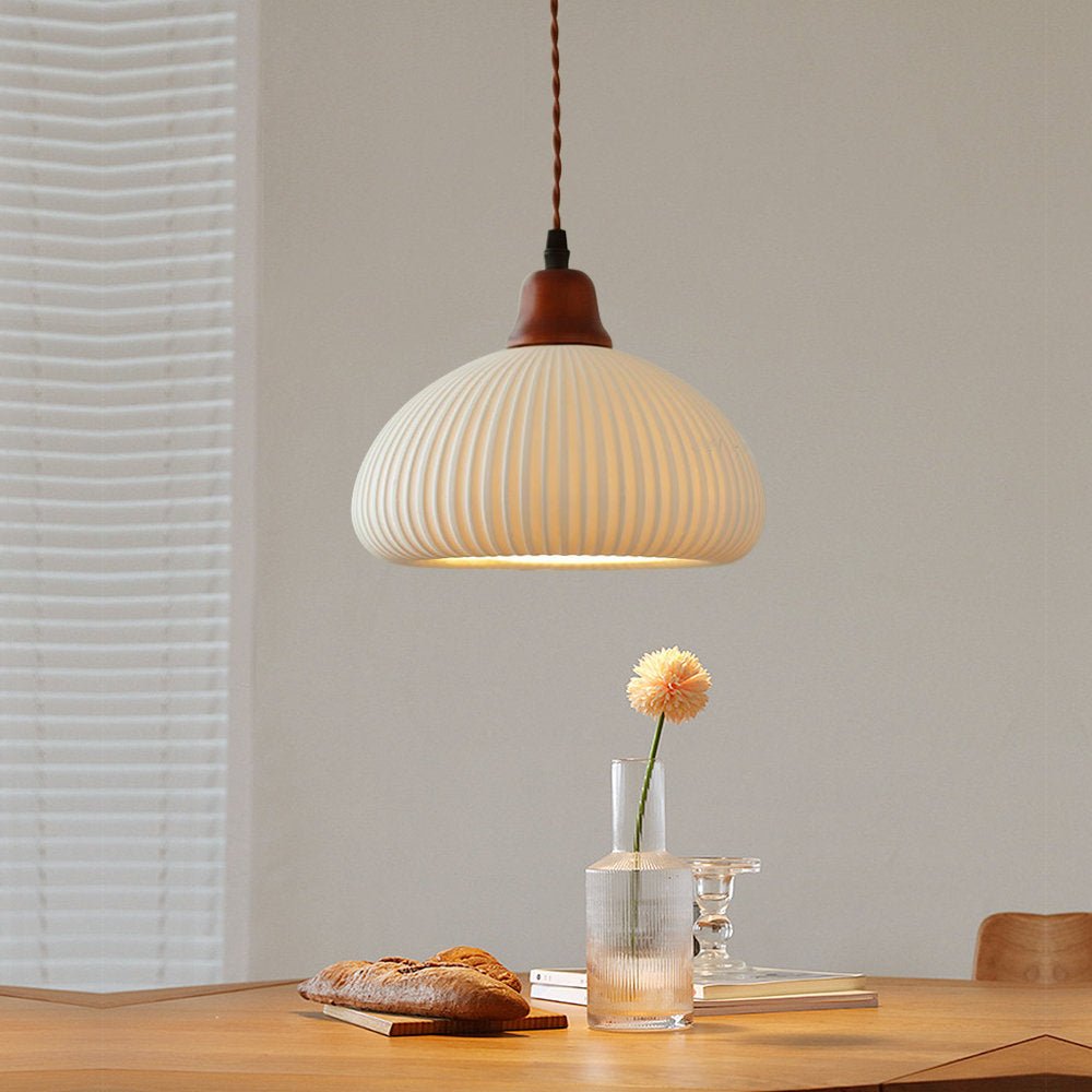 Hanglamp Keramisch Wit | Minimalistische en Elegante Verlichting