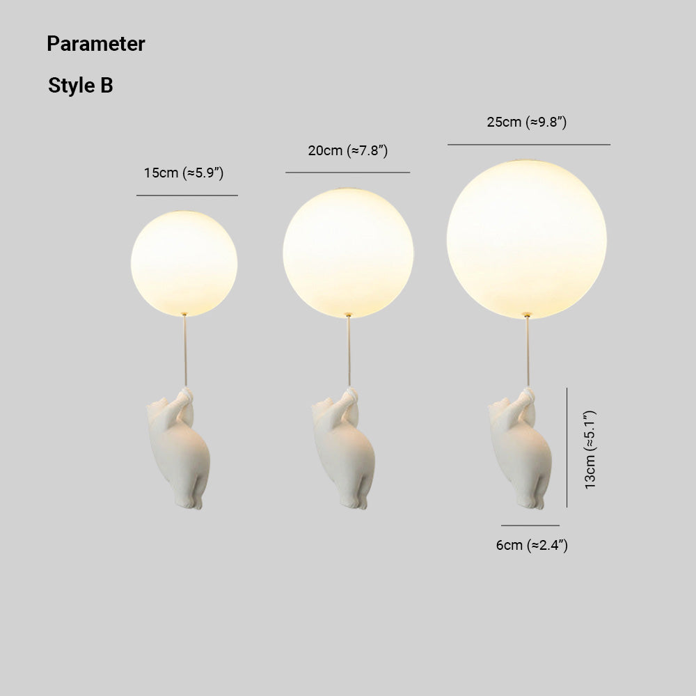 Fateh - Beer Balloon plafondlampen voor een speelse kinderkamer