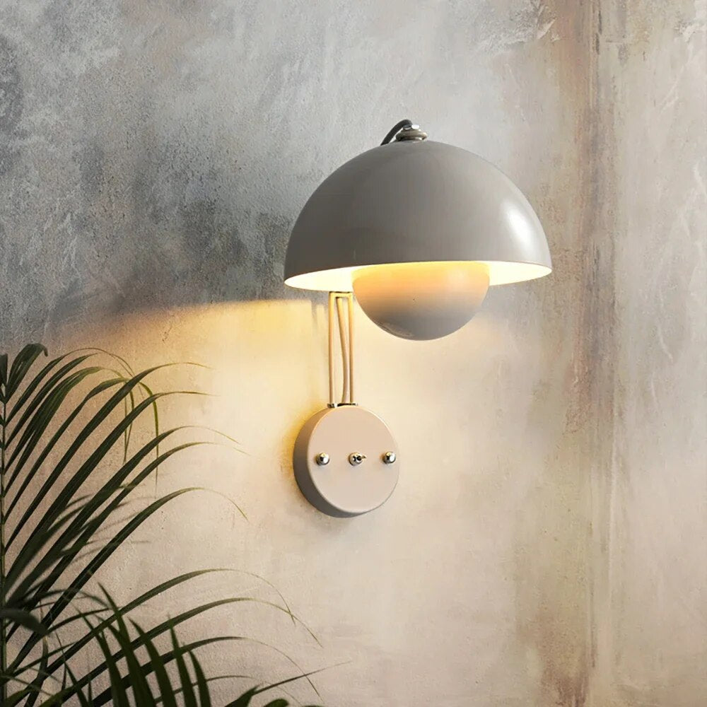 MushroomGlow – Applique murale avec champignon pour un éclairage d'ambiance