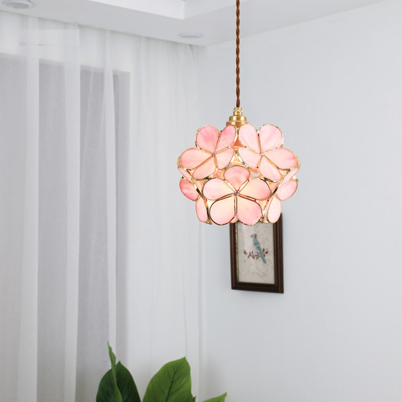 FloraGlow™ – Lampe suspendue atmosphérique en forme de fleur