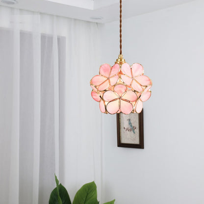 FloraGlow™ – Lampe suspendue atmosphérique en forme de fleur