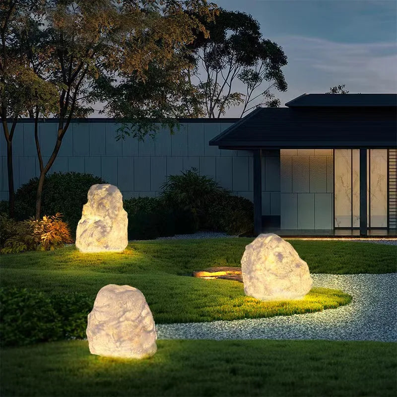 Stonelight - Tuinlamp in de Vorm van een Steen | Unieke Verlichting voor Buiten