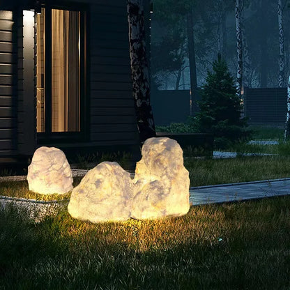 Stonelight - Tuinlamp in de Vorm van een Steen | Unieke Verlichting voor Buiten