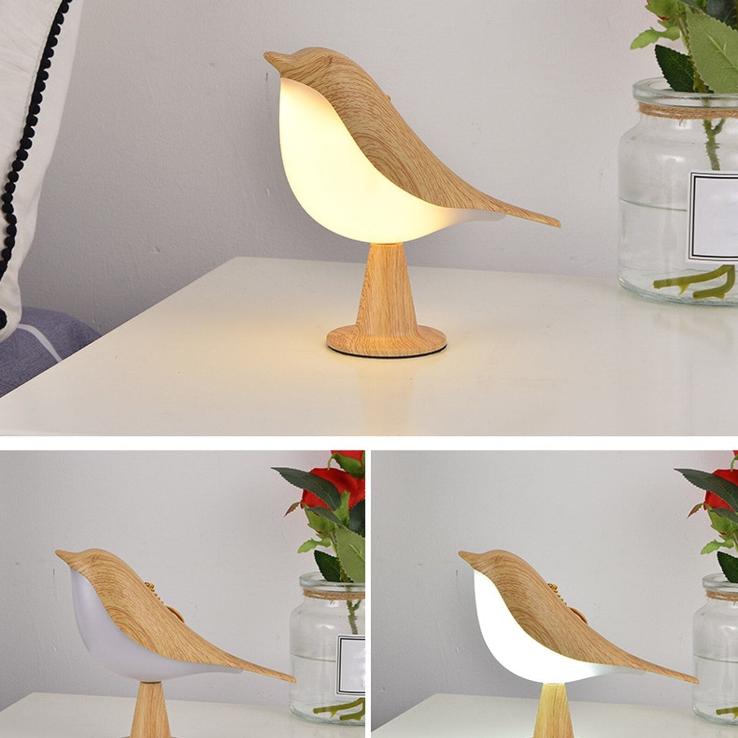 MissBird™ Lamp – Stijlvolle Vogelvormige Tafellamp