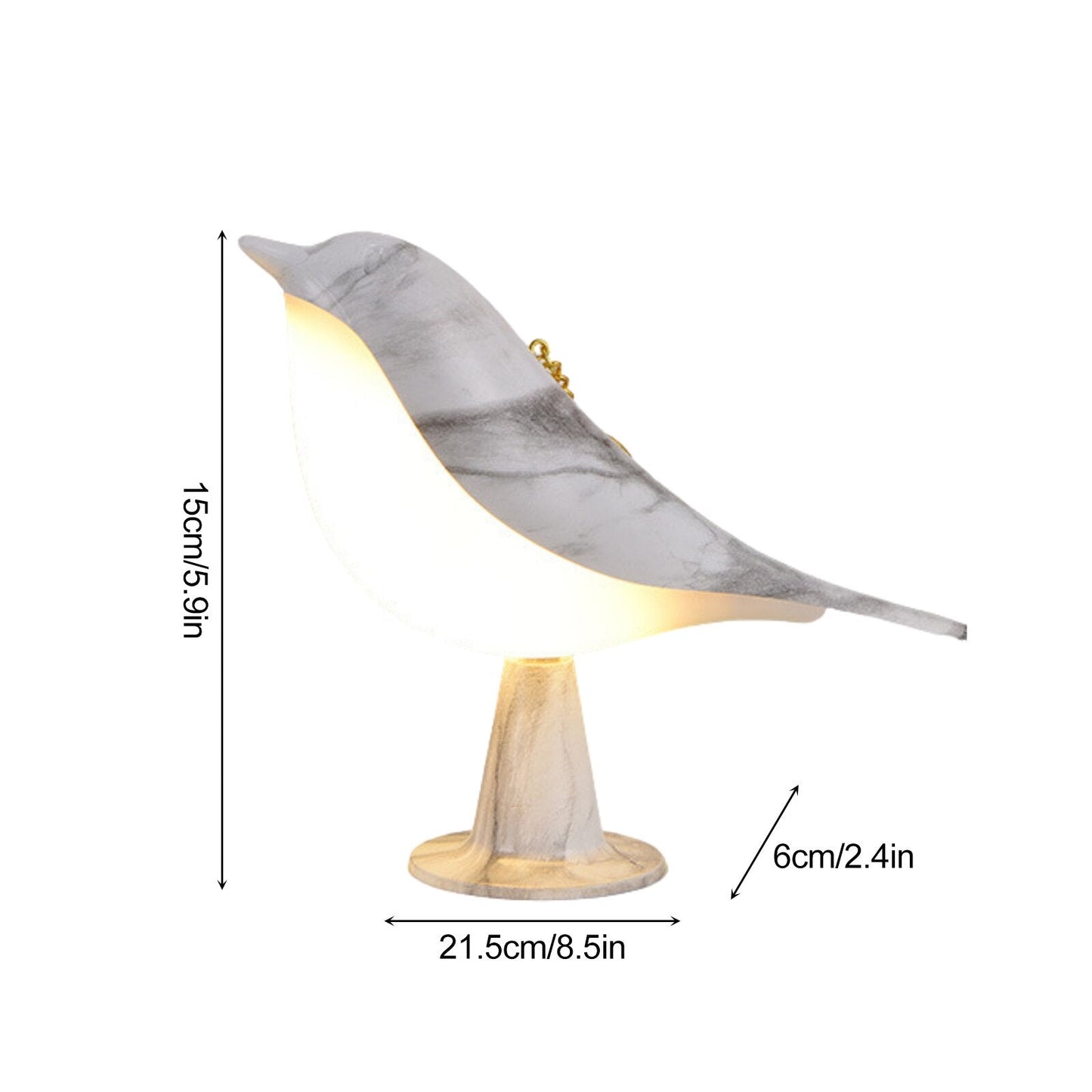 MissBird™ Lamp – Stijlvolle Vogelvormige Tafellamp