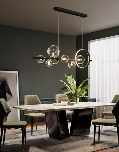 Macrocosm | Luxe Hanglamp van Geblazen Glas - Elegant en Modern Design