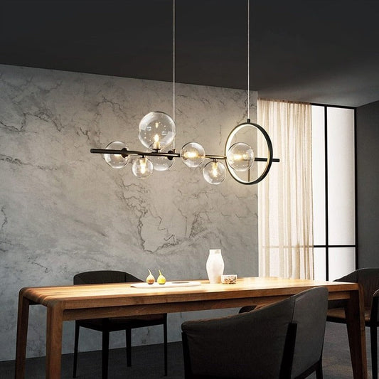 Macrocosm | Luxe Hanglamp van Geblazen Glas - Elegant en Modern Design