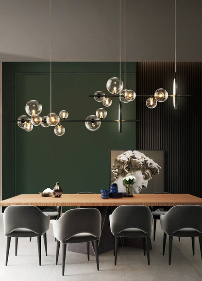 Macrocosm | Luxe Hanglamp van Geblazen Glas - Elegant en Modern Design