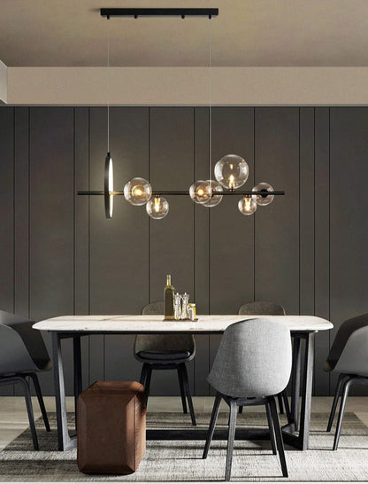 Glambiance - Luxe Mondgeblazen Hanglamp voor Elegante Verlichting